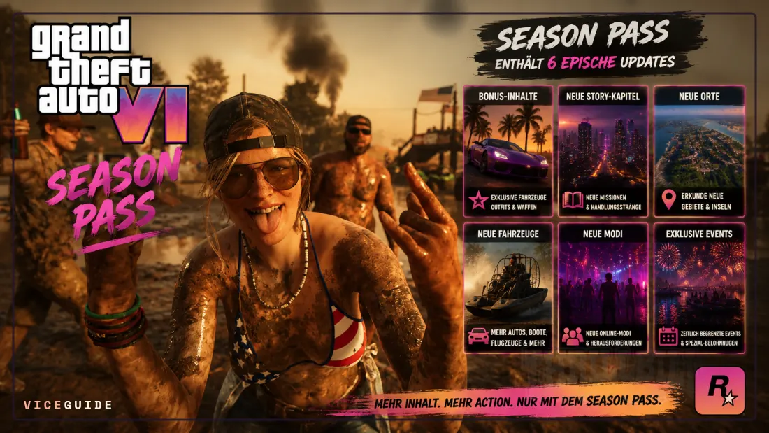 GTA 6 DLC und Season Pass: Was bisher bekannt ist