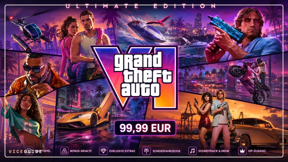 GTA 6 vorbestellen: Start, Editionen und Preis