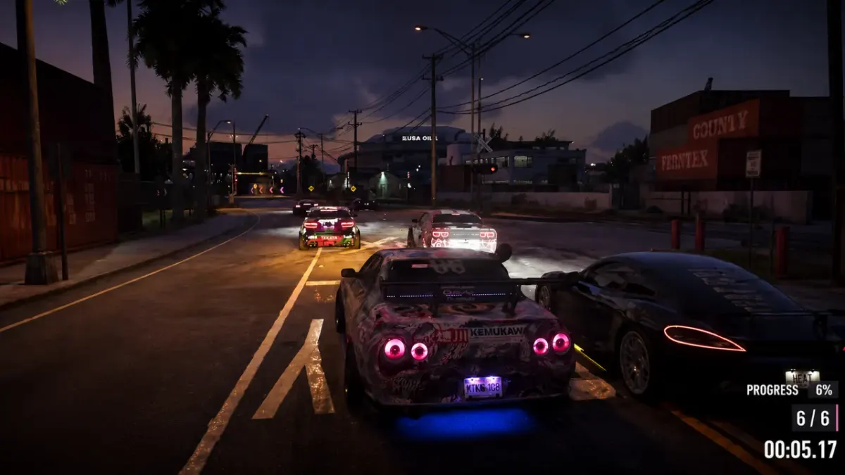 Straßenrennen, Illegale Rennen bei Nacht in GTA 6