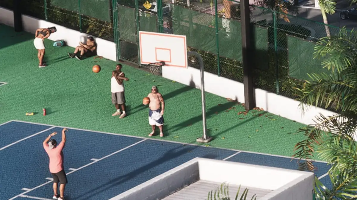 Basketball, Minispiel mit echter Ballphysik in GTA 6