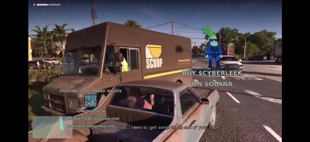 Scoop, Lieferdienst mit Pelikan-Logo in GTA 6