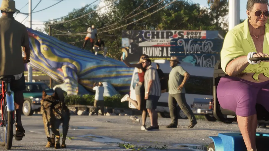 Wonder Whale, Attraktion am Straßenrand in GTA 6