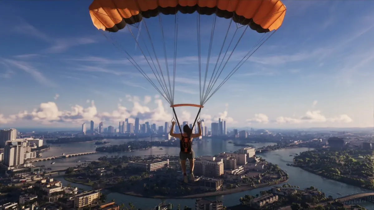Fallschirmspringen, Absprung von Hochhäusern und Base Jumping in GTA 6