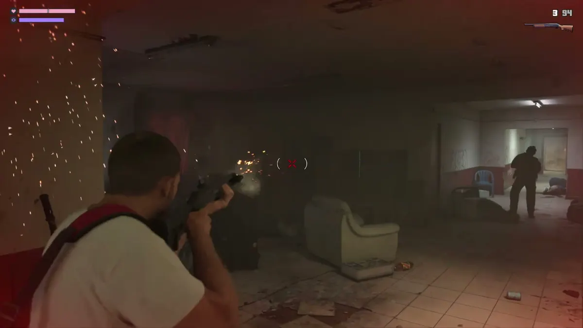 Trefferanzeigen, Weiß, gelb und rot in GTA 6