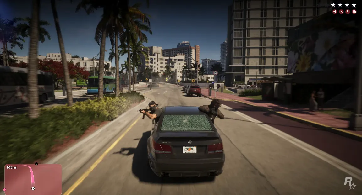 Freies Feuern aus dem Fahrzeug, Kampfsystem in GTA 6